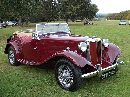 MG TD-TF Sports Car - Sportscar2.com